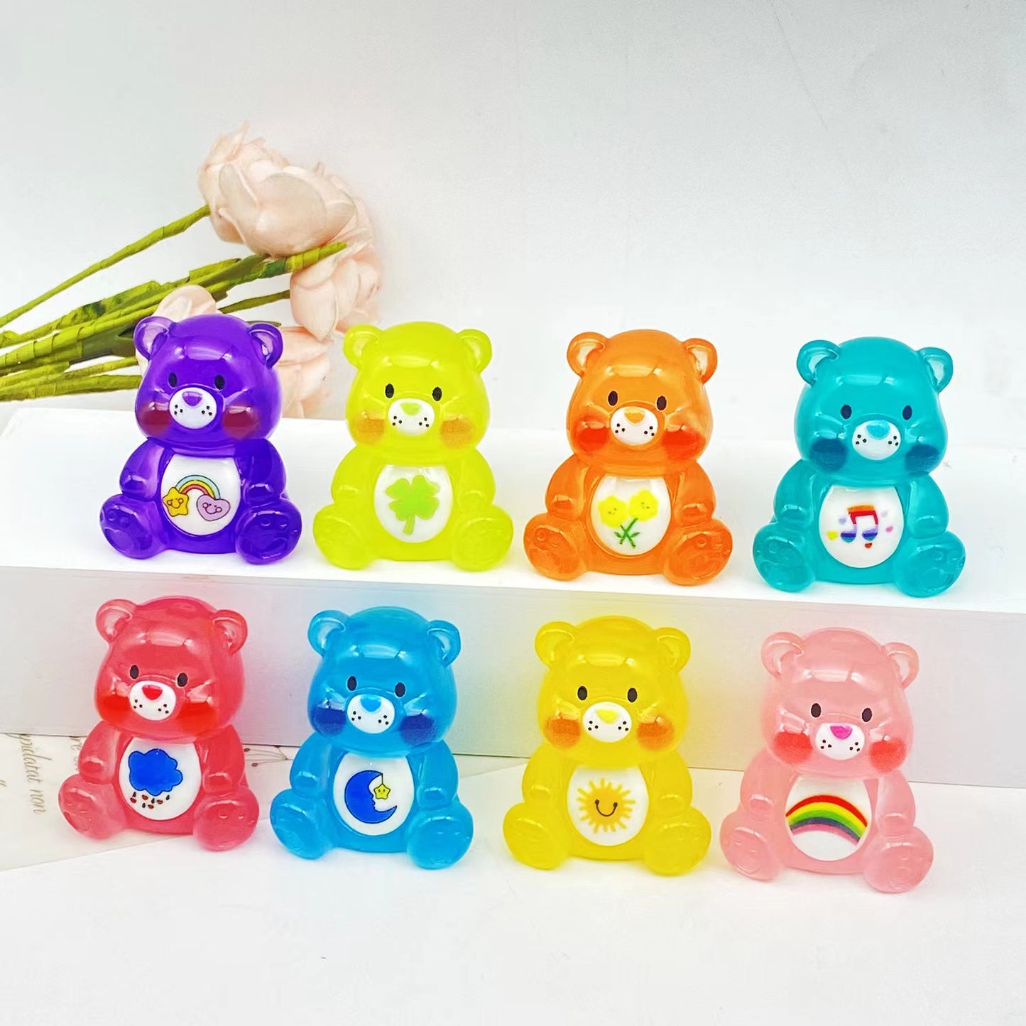 NO.13 Luminous Carebear ( play 9-grid game )