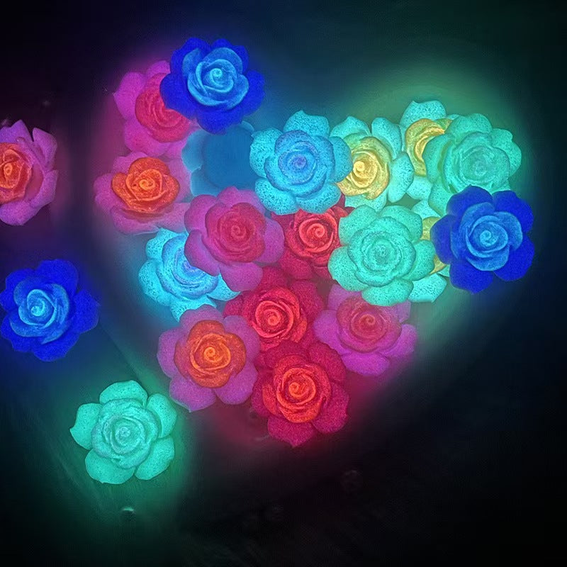 NO.36 Glitter rose lucky eggs ( luminous, play 9-grid game )