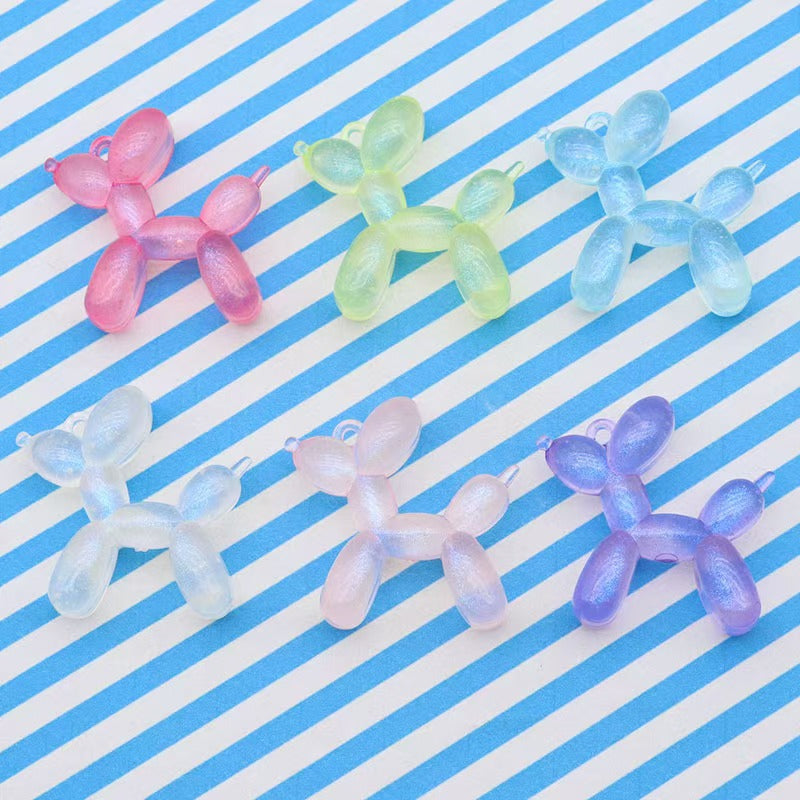 NO.41 Luminouis Balloon dog with hole ( play 9-grid game )