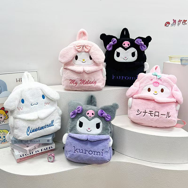 A006 Big fluffy sanrio bags
