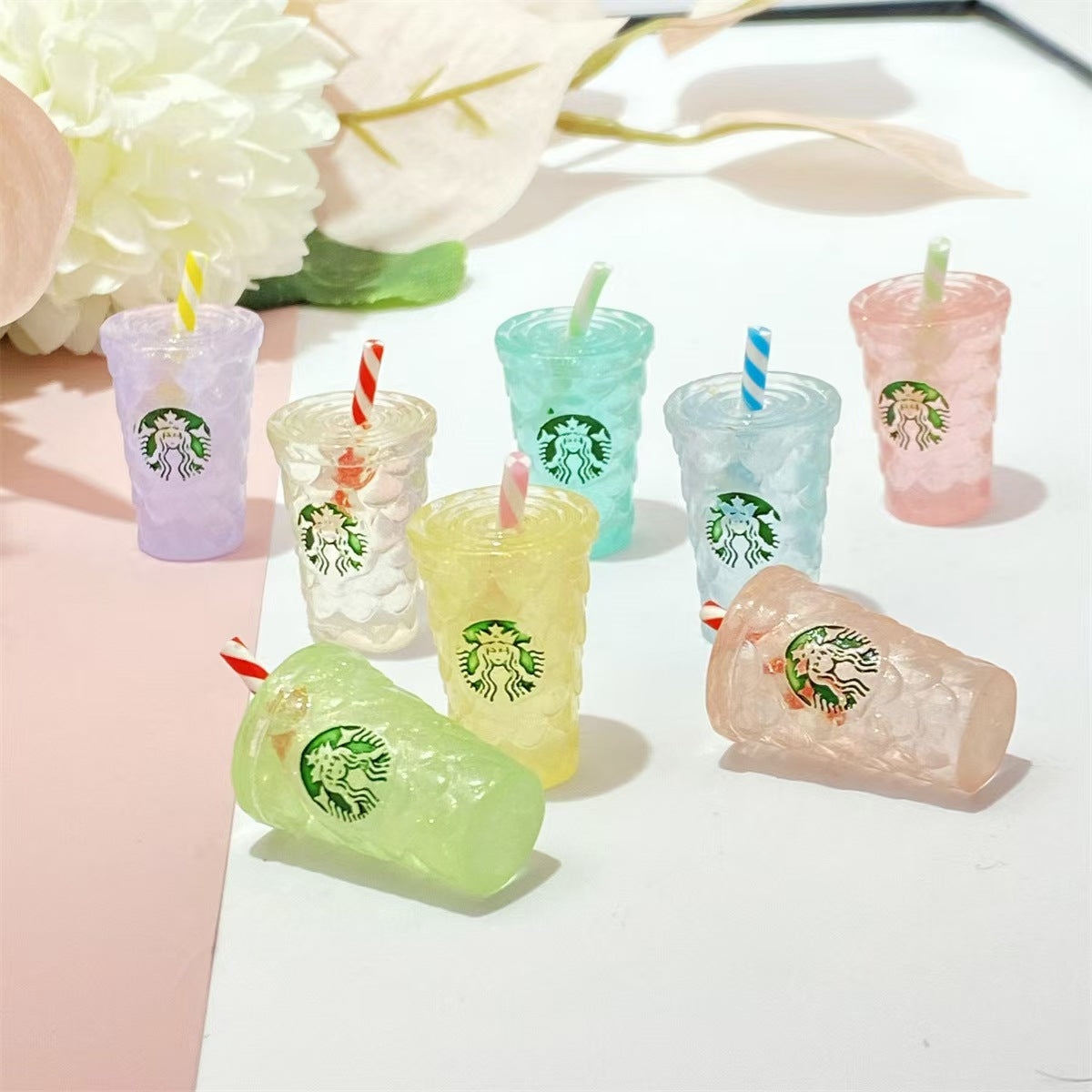 NO.24    Luminou Starbucks cup  ( play 9-grid game )