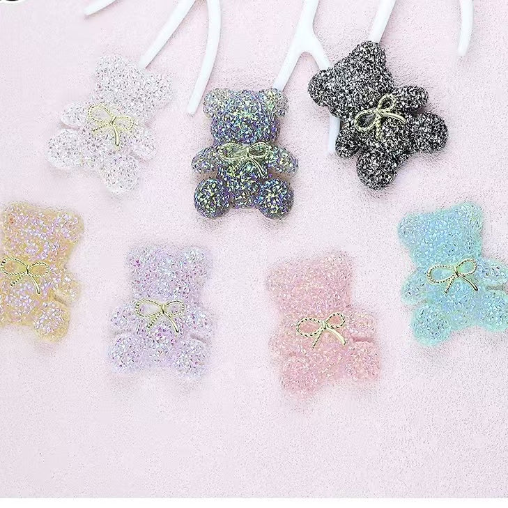 NO.83 ( new ) Bling diamond bear ( play 9-grid game )