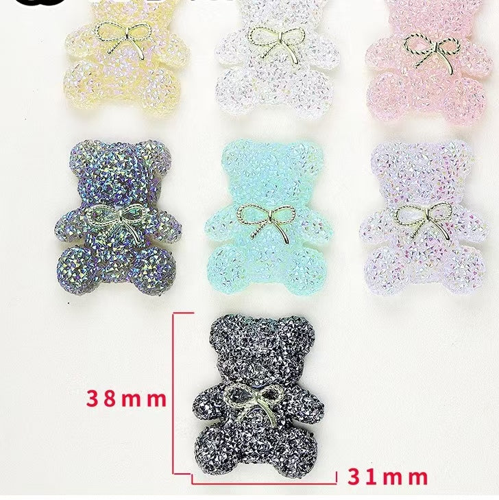 NO.83 ( new ) Bling diamond bear ( play 9-grid game )