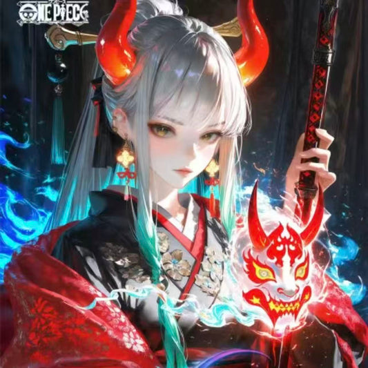 YingHuo  one piece metal Card Game Card