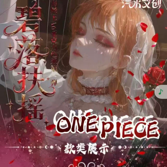 QiShui ONE PIECE color paper game card