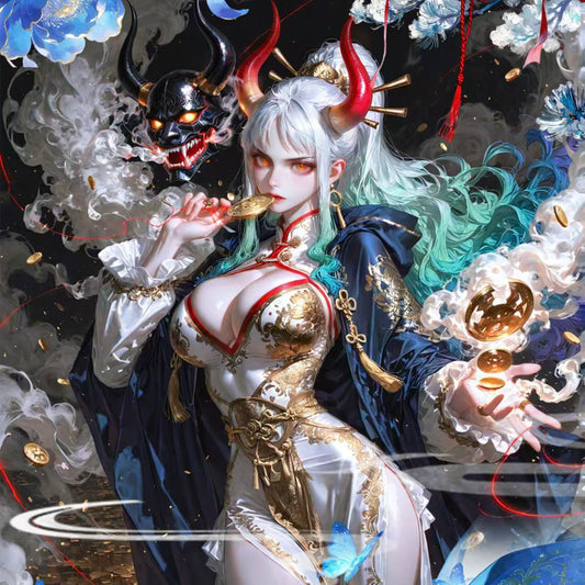 TianYuan-NvWa  metal One Piece card game card CCG card